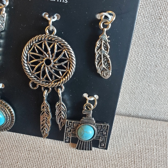 5 pc Native American Charm Set - Picture 4 of 5